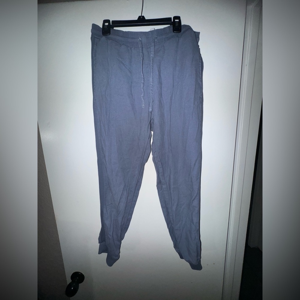 Love Tree women’s linen mix drawstring pants